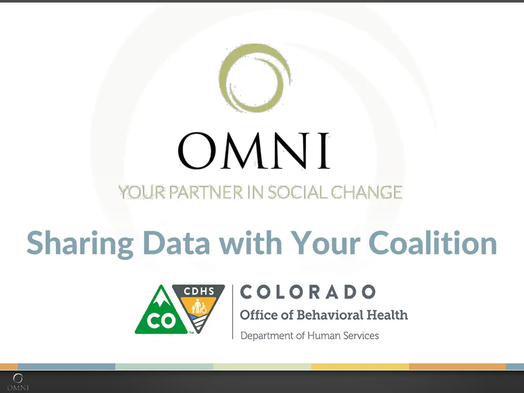 sharing data with your coalition n.w