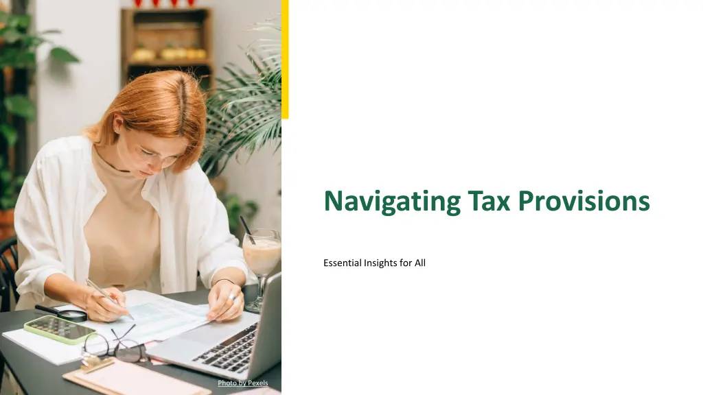 navigating tax provisions n.w
