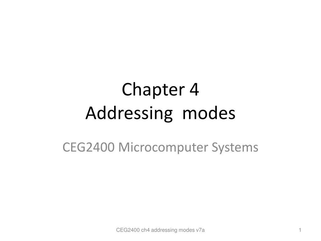 chapter 4 addressing modes n.w