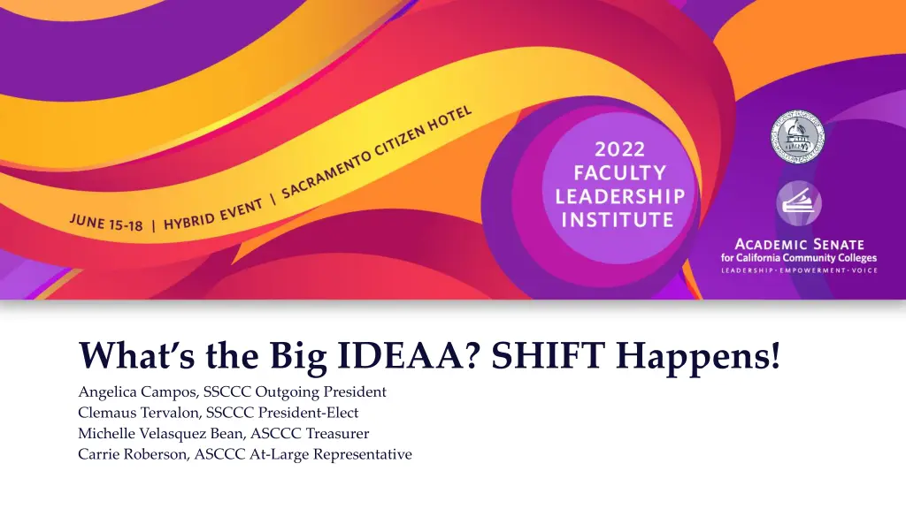 what s the big ideaa shift happens angelica n.w