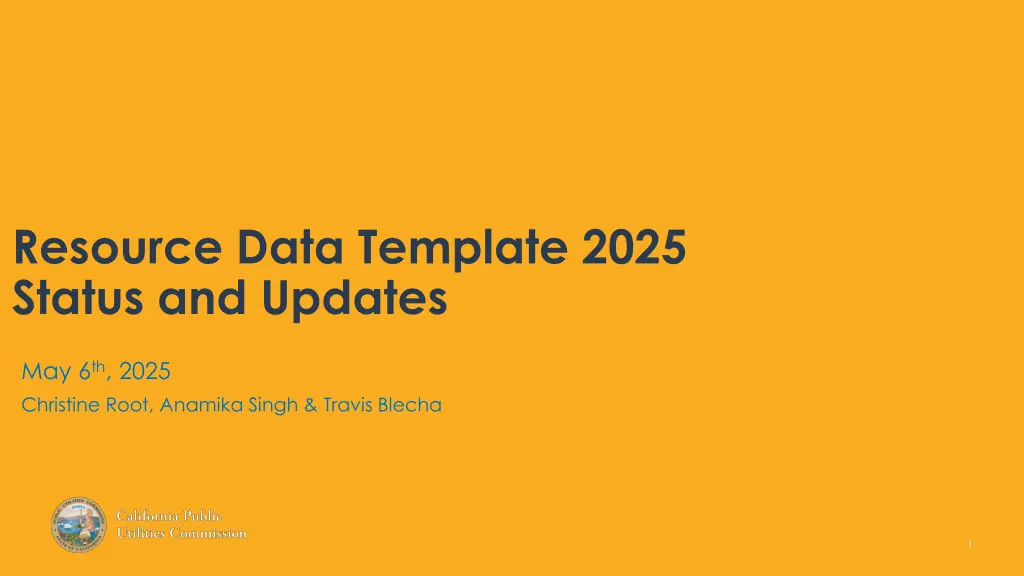 resource data template 2025 status and updates n.w