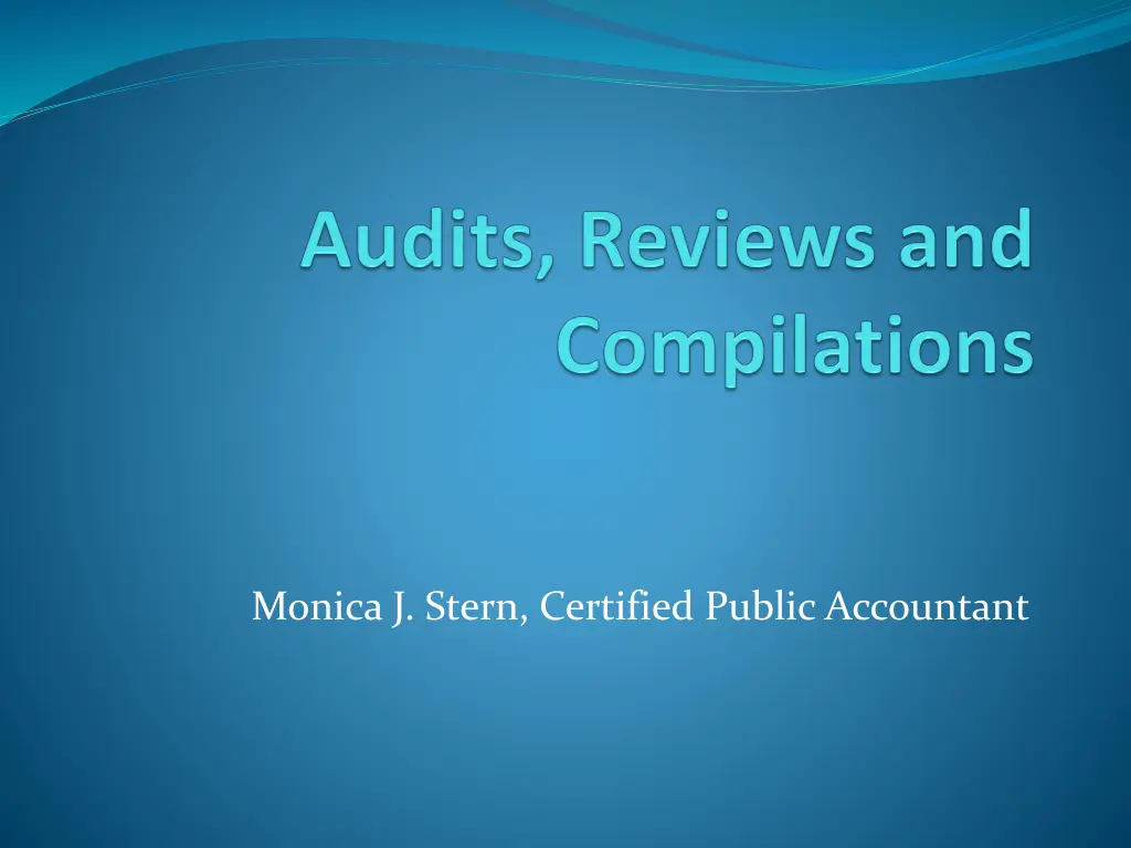 monica j stern certified public accountant n.w