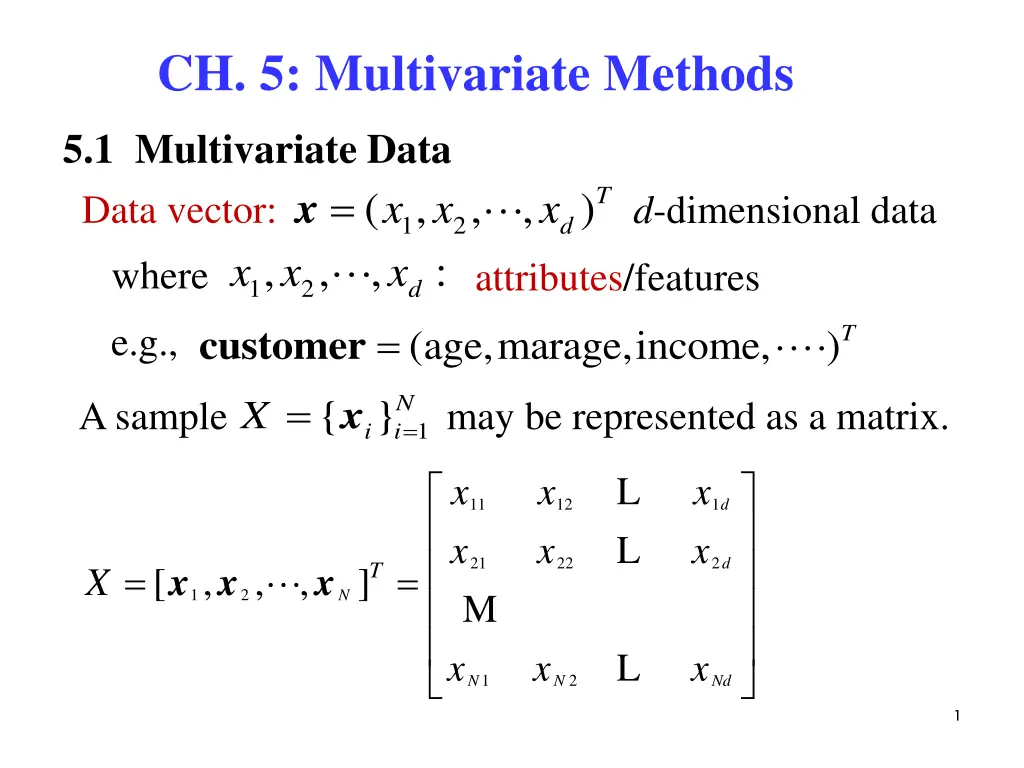 ch 5 multivariate methods n.w