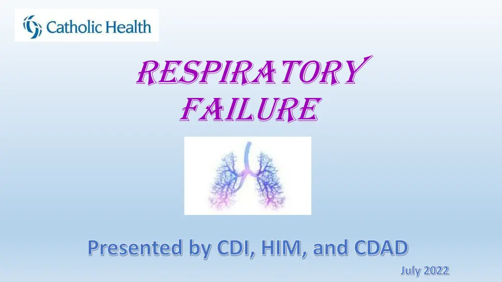 respiratory failure n.w