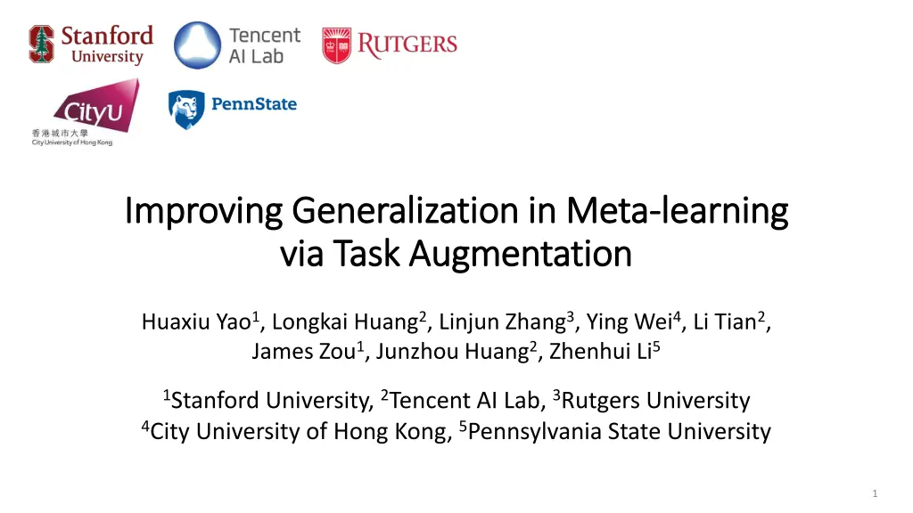 improving generalization in meta improving n.w