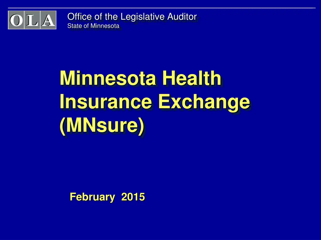 office of the legislative auditor state n.w