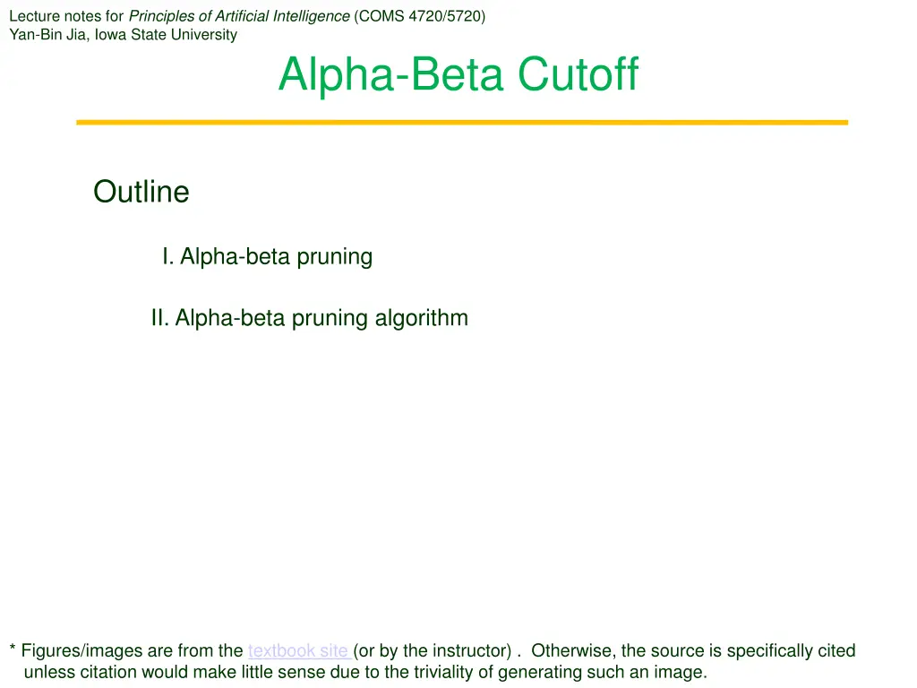 lecture notes for principles of artificial n.w