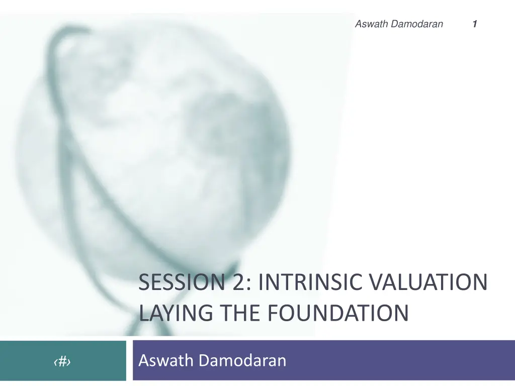 aswath damodaran n.w