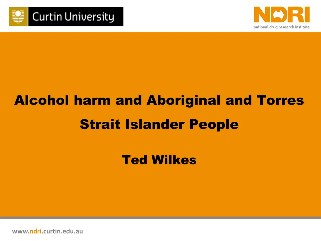 alcohol harm and aboriginal and torres strait n.w