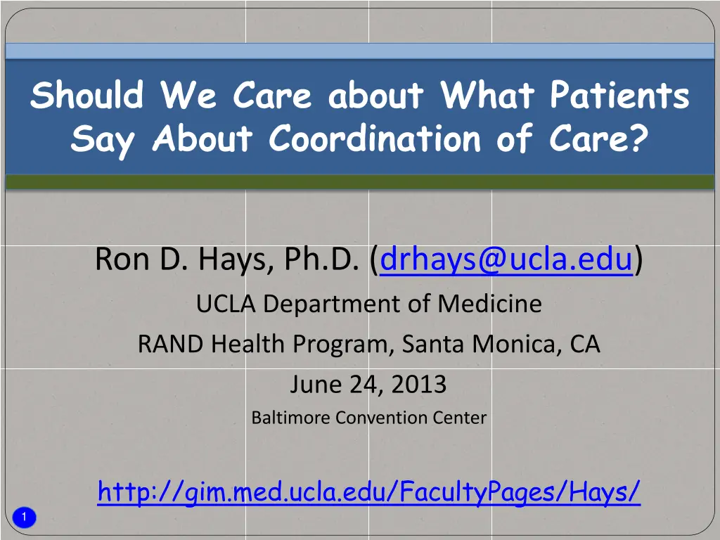 should we care about what patients say about n.w
