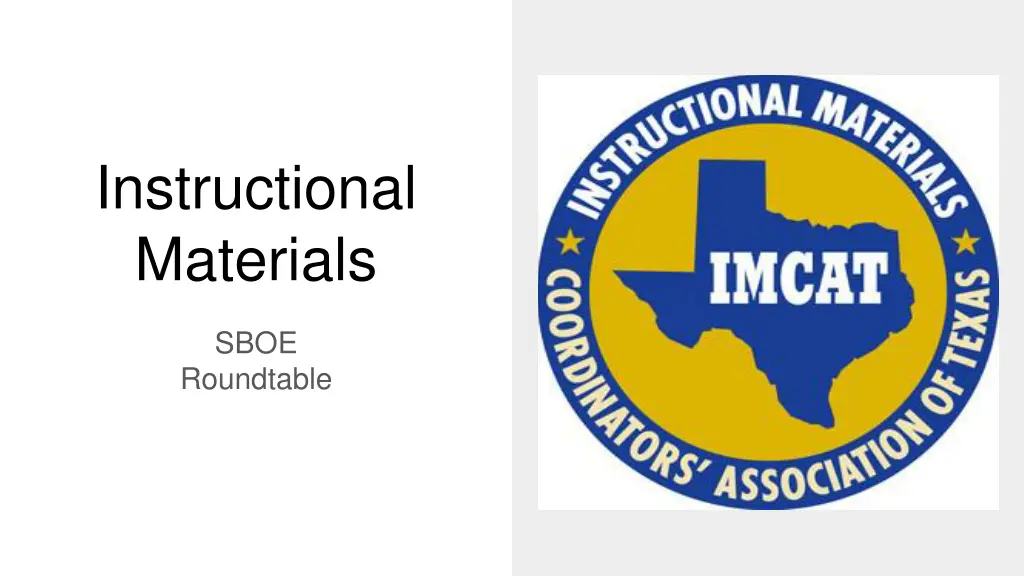 instructional materials n.w
