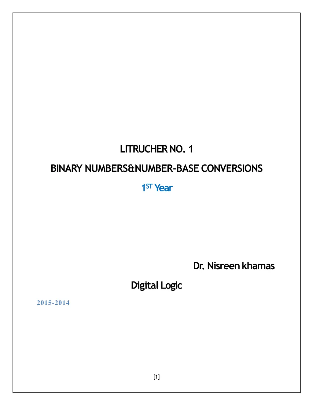 litrucher no 1 n.w