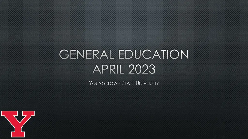 general education april 2023 n.w