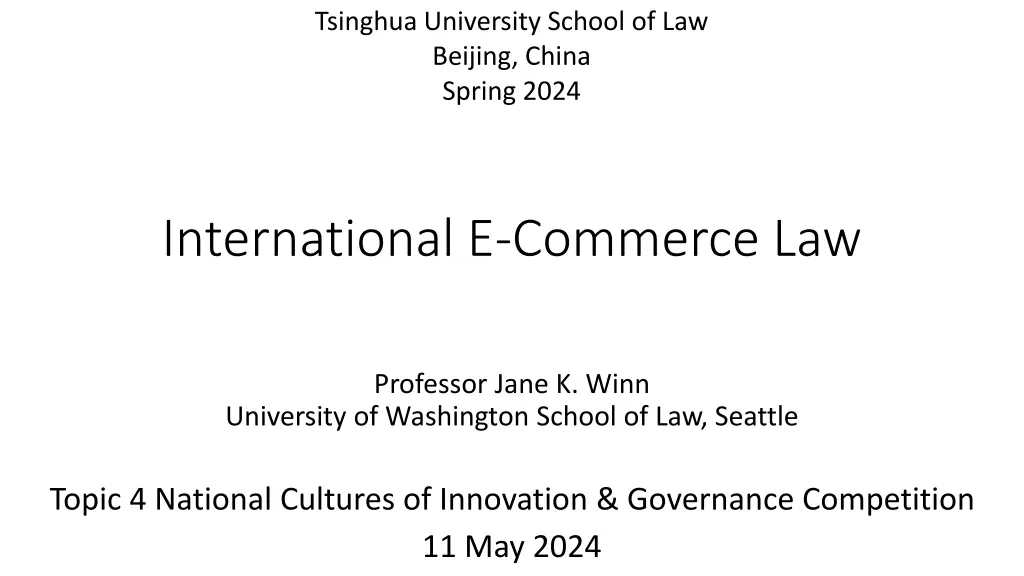 tsinghua university school of law beijing china n.w
