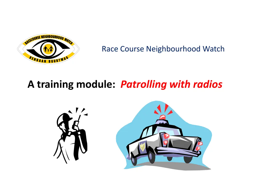 race course neighbourhood watch n.w
