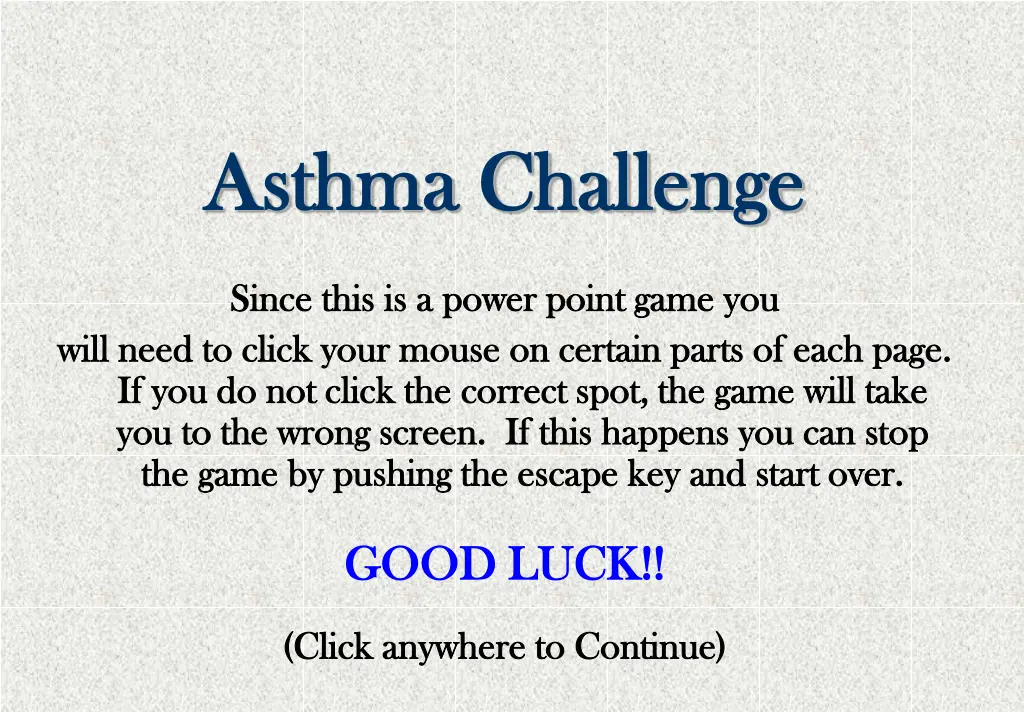 asthma challenge asthma challenge n.w