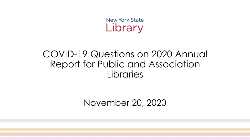 covid 19 questions on 2020 annual report n.w