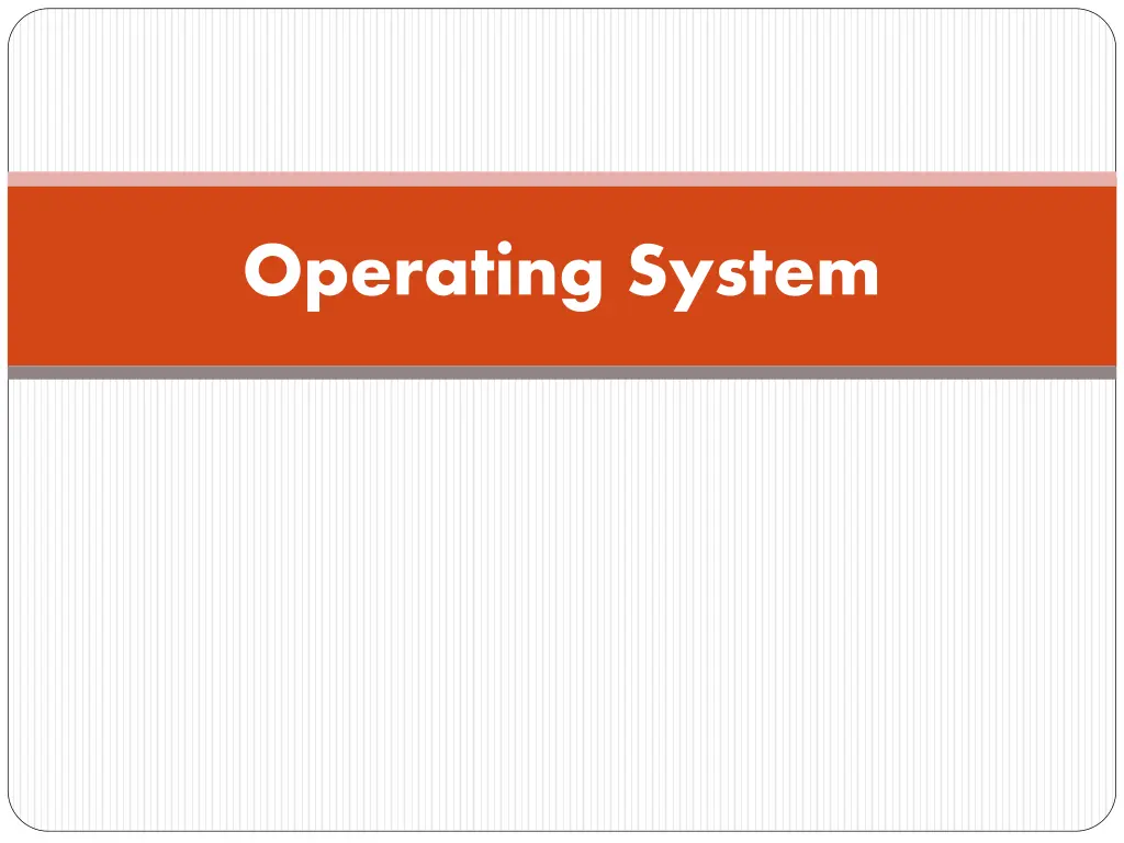 operating system n.w