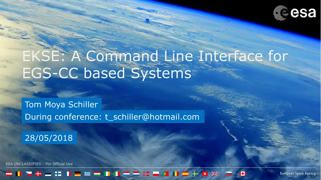 ekse a command line interface for egs cc based n.w