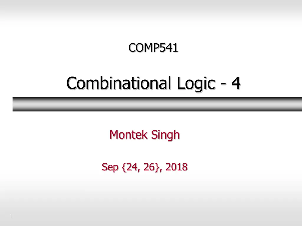 comp541 n.w
