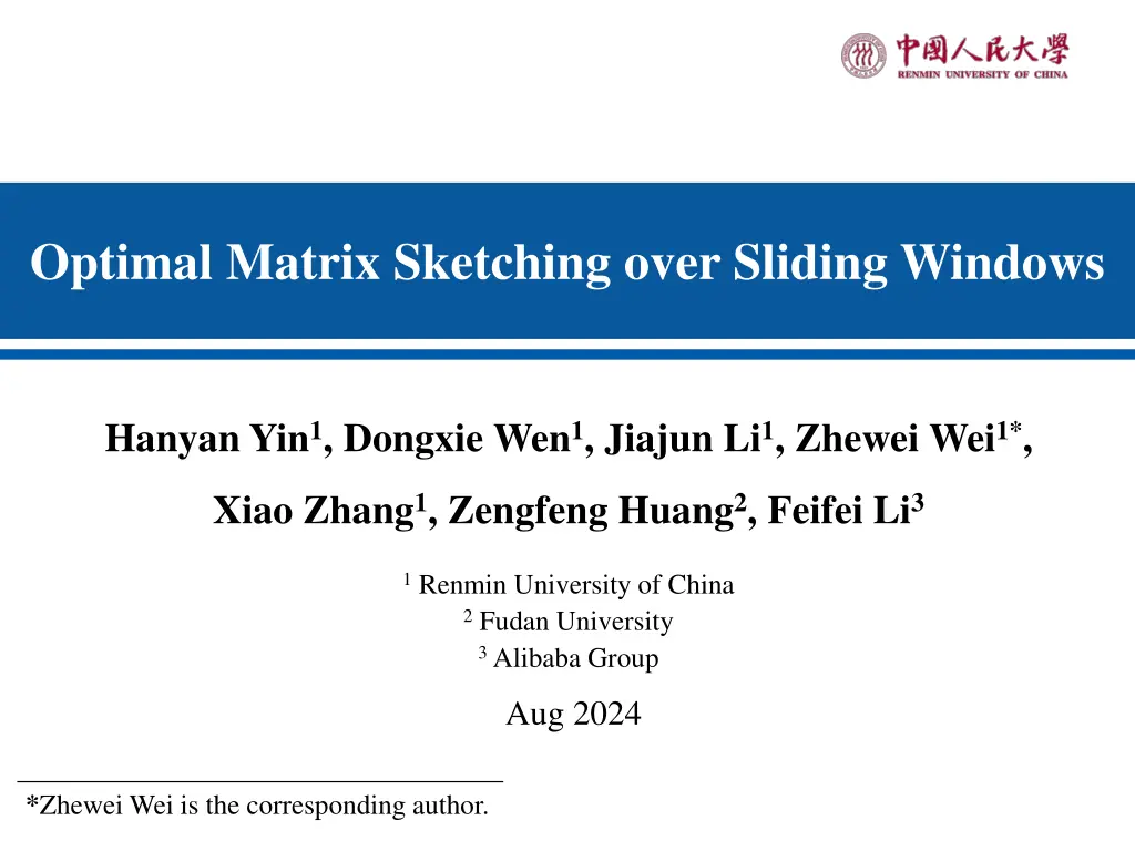 optimal matrix sketching over sliding windows n.w