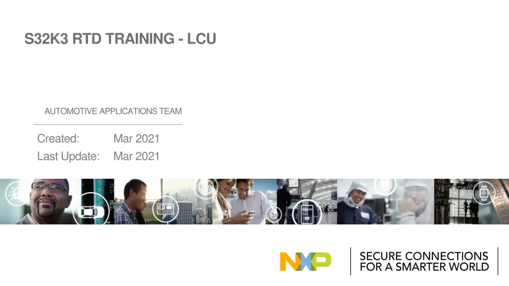s32k3 rtd training lcu n.w