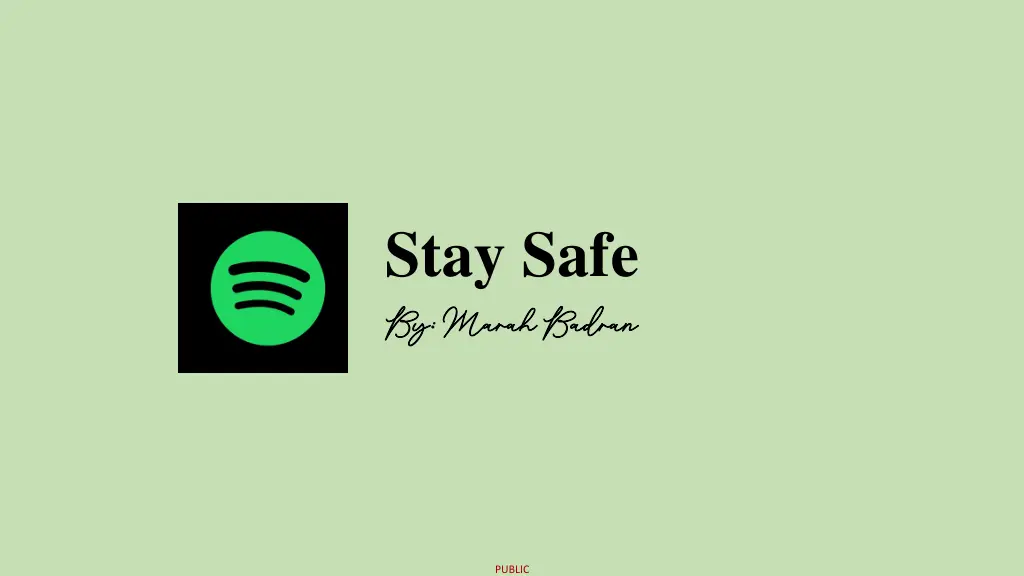 stay safe by marah badran by marah badran n.w