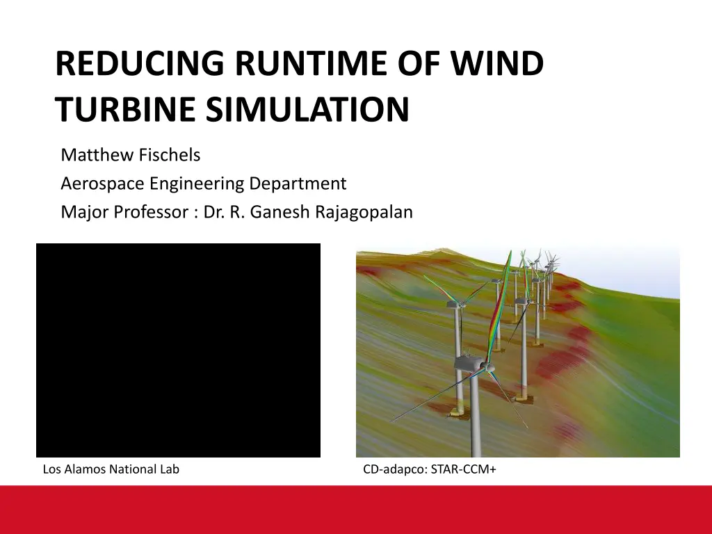 reducing runtime of wind turbine simulation n.w