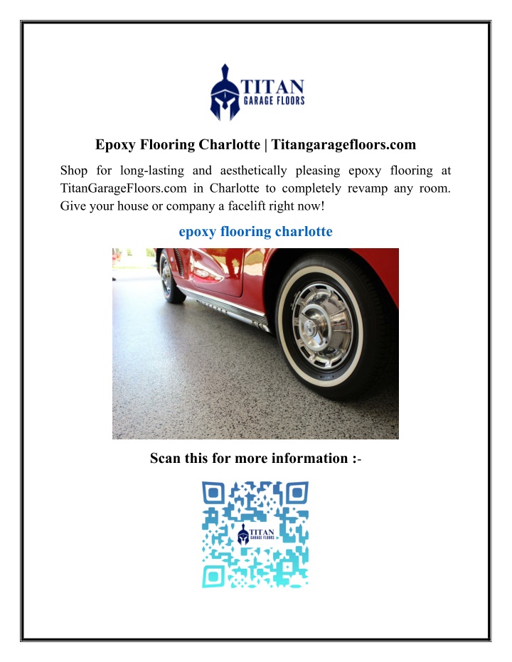 epoxy flooring charlotte titangaragefloors com n.w