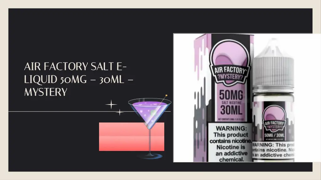 air factory salt e air factory salt e liquid 50mg n.