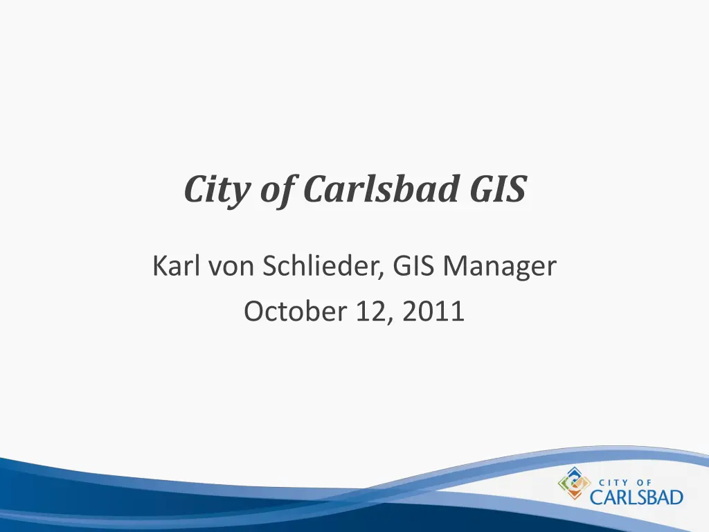 city of carlsbad gis n.w