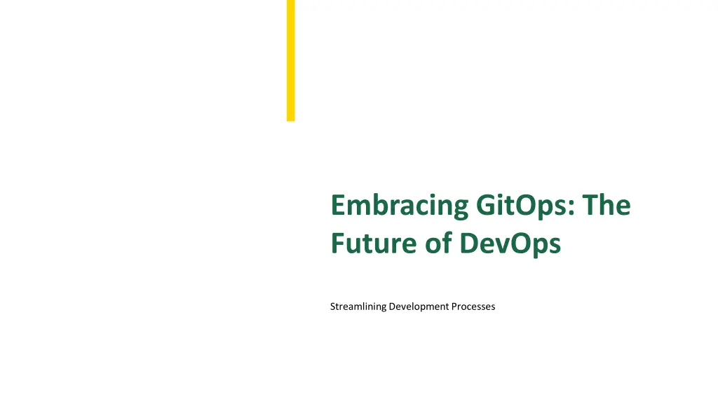 embracing gitops the future of devops n.w
