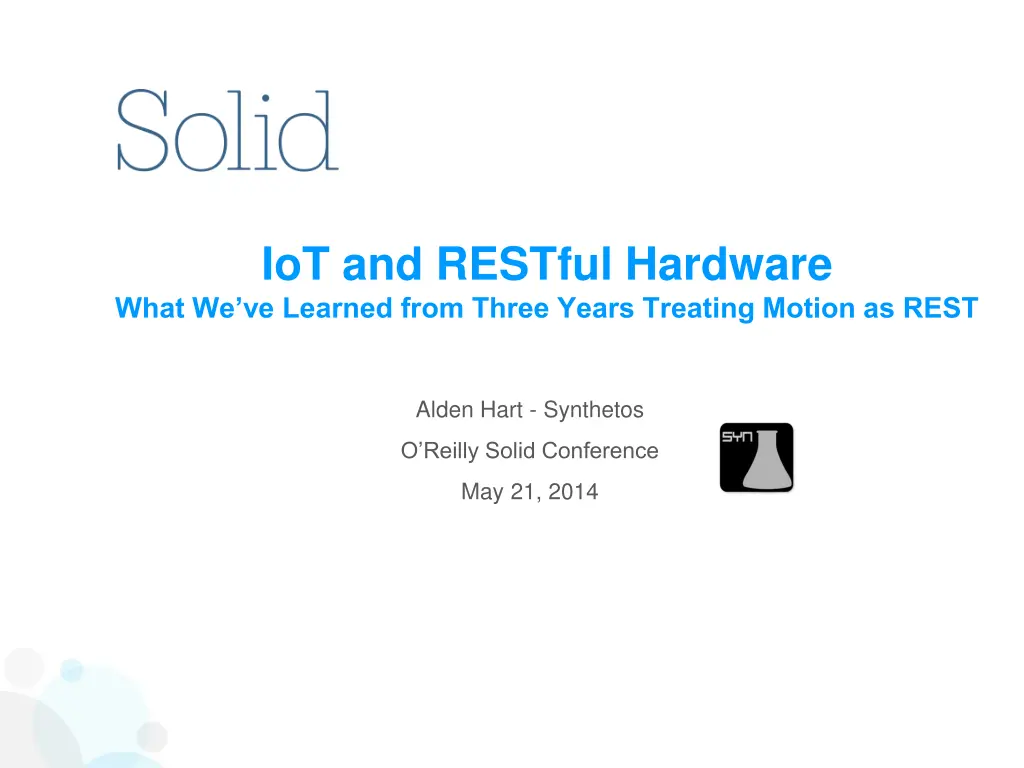 iot and restful hardware what we ve learned from n.w