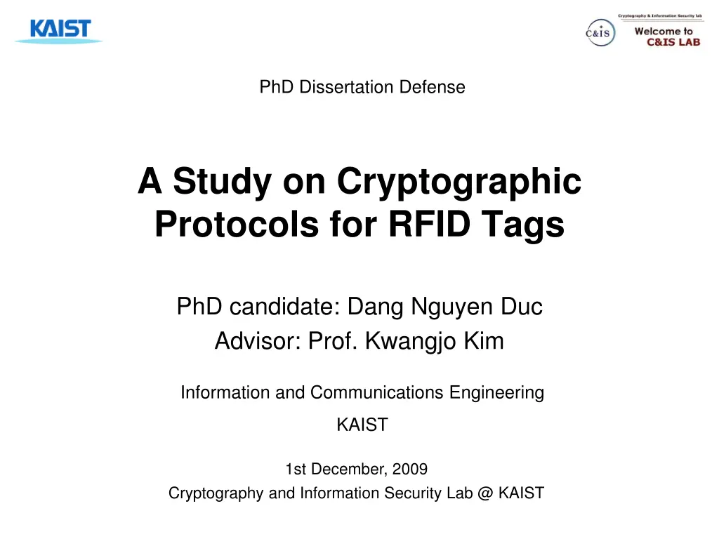 phd dissertation defense n.w