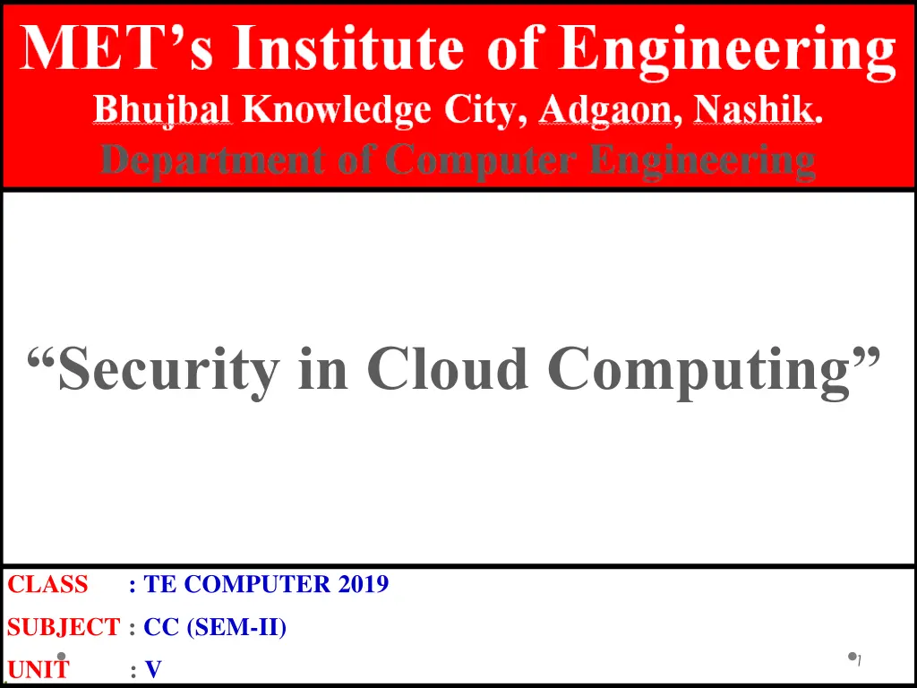 security in cloud computing n.w