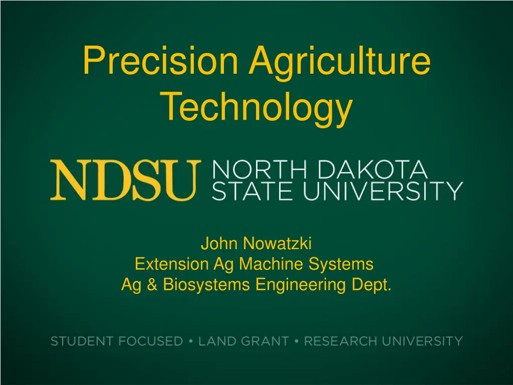 precision agriculture technology n.w