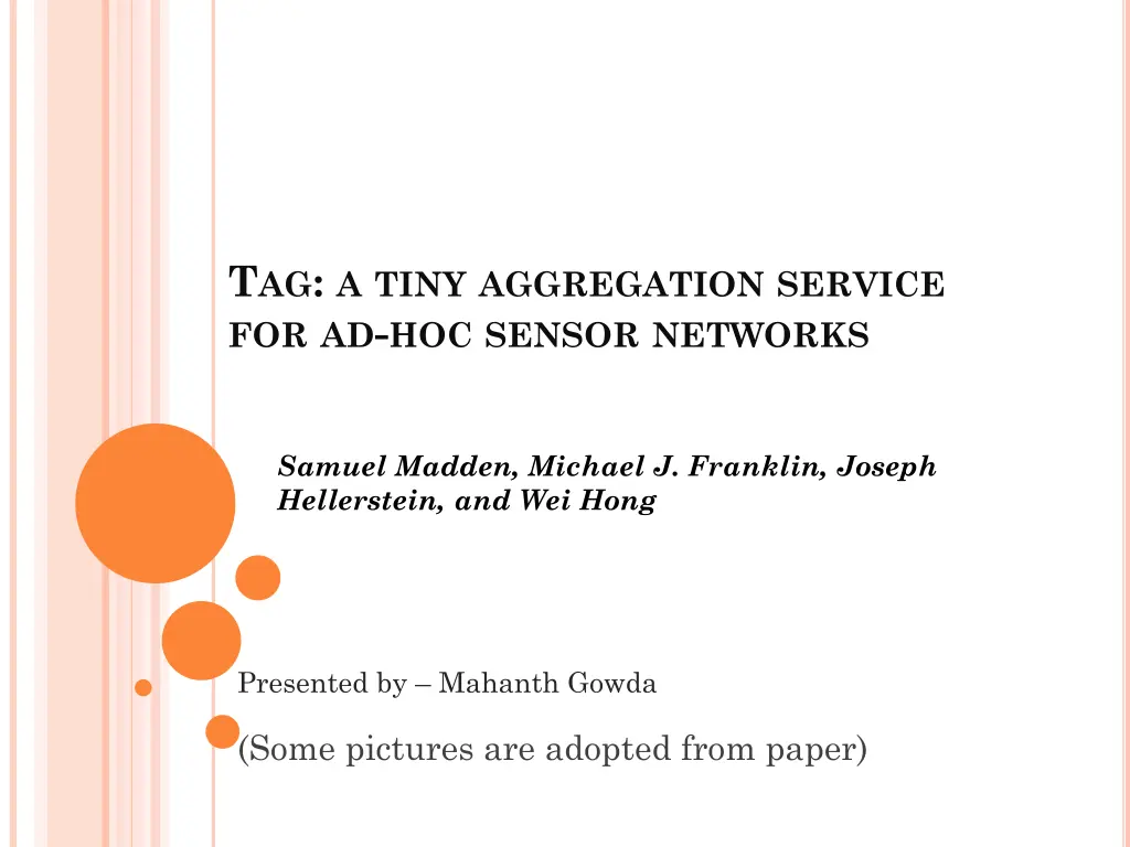 t ag a tiny aggregation service for ad hoc sensor n.w