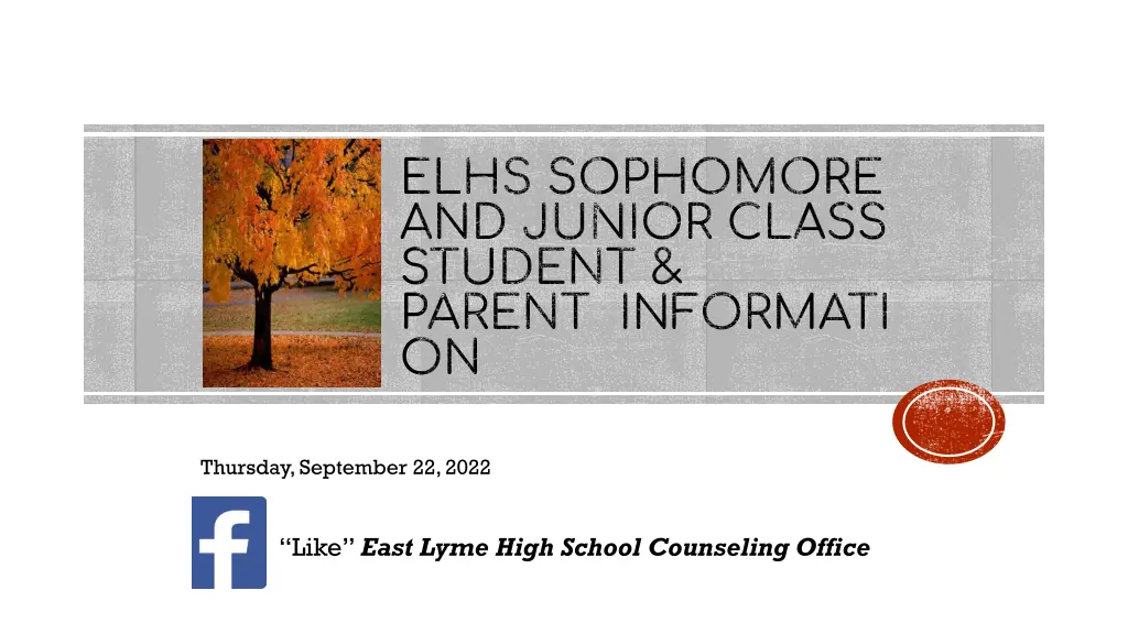 elhs sophomore and junior class student parent n.w