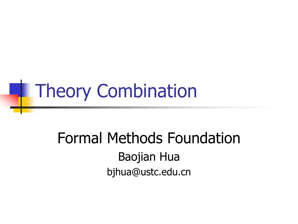 theory combination n.w