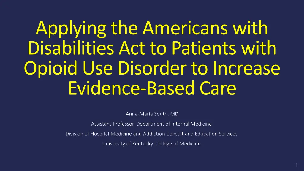 applying the americans with disabilities n.w