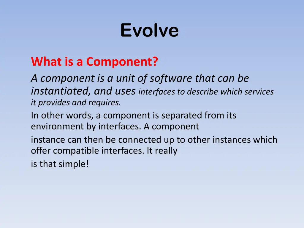 evolve n.w