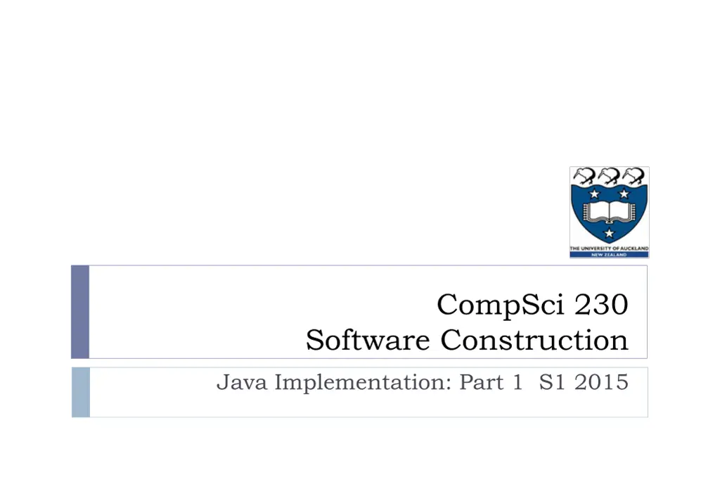 compsci 230 n.w