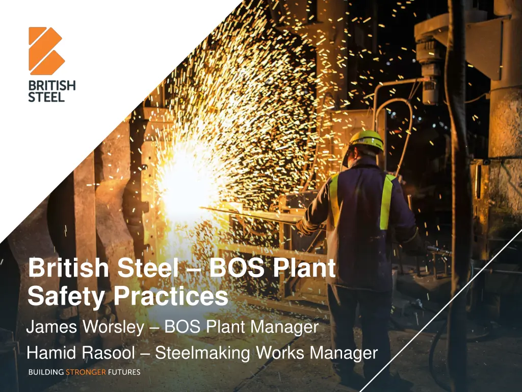 british steel bos plant safety practices james n.w