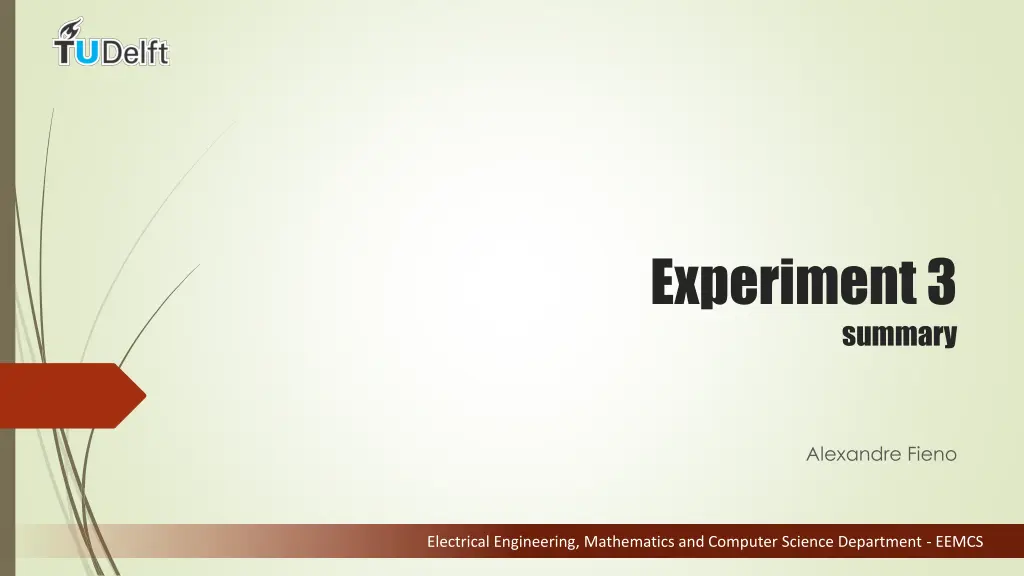 experiment 3 n.w