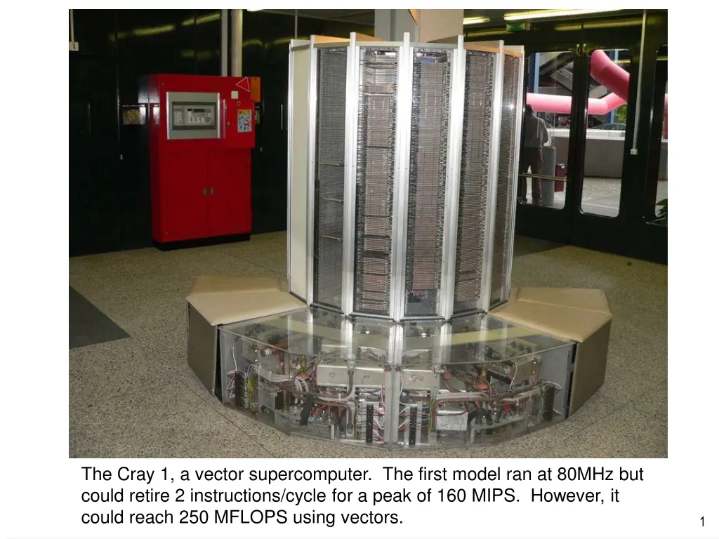 the cray 1 a vector supercomputer the first model n.w