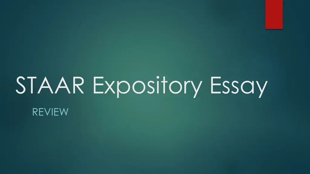 staar expository essay n.w