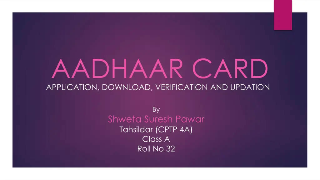 aadhaar card application download verification n.w