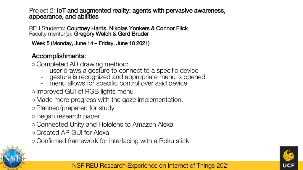 project 2 iot and augmented reality agents with n.w