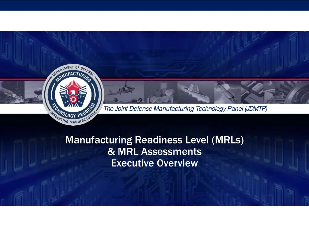 the joint defense manufacturing technology panel n.w