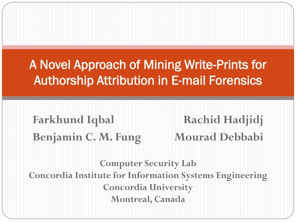 a novel approach of mining write a novel approach n.w